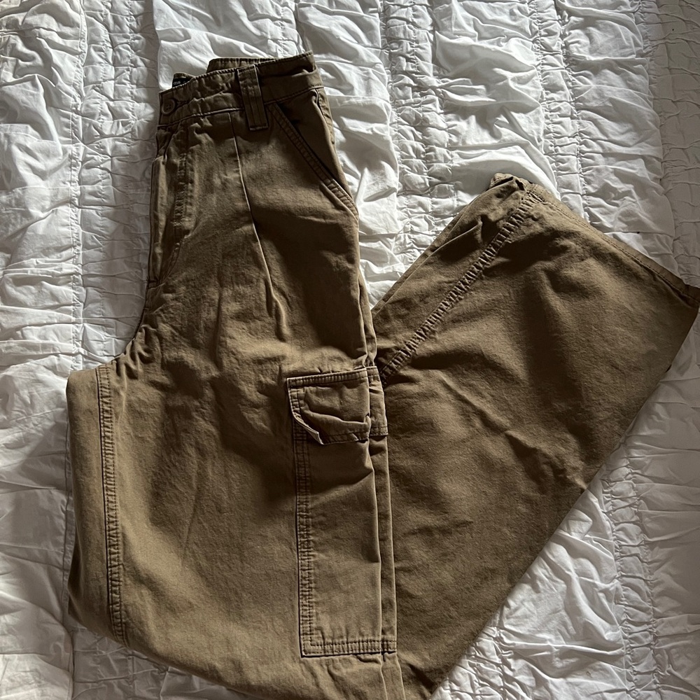 Olive Green Cargo Pants